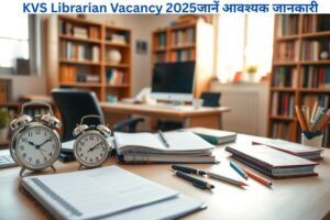 KVS Librarian Vacancy 2025: जानें आवश्यक जानकारी
