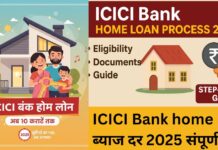 ICICI Bank home loan ब्याज दर 2025: संपूर्ण गाइड ICICI Bank home loan ब्याज दर 2025: संपूर्ण गाइड
