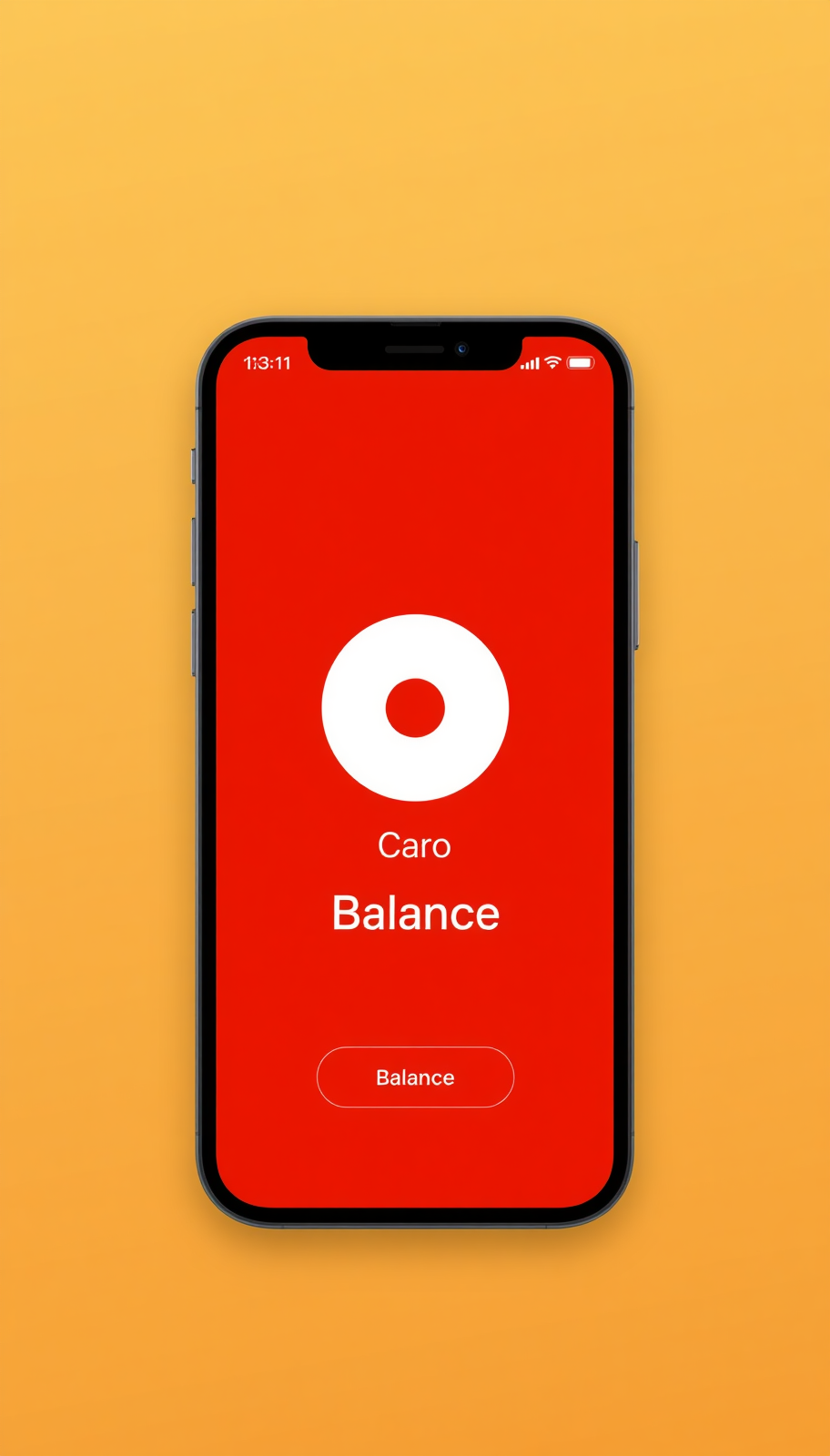 HDFC mobile app interface showing zero balance